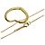 Collana Open Heart in oro giallo 18K di Tiffany & Co. - vista 2
