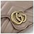 Borsa a Spalla Gucci Mini GG Marmont Beige - vista 5