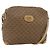 Gucci Borsa a Spalla Micro GG Supreme PVC Beige Oro 07 37 4916 Auth YKZ1534 D'oro