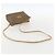 Gucci Borsa a Spalla Micro GG Supreme PVC Beige Oro 07 37 4916 Auth YKZ1534 D'oro - vista 7