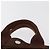 Hermès HERMES Borsa a Mano Her Line PM Tela Marrone Argento Auth 175534 - vista 9