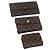 Portafoglio Monogram Damier Ebene 3 pezzi LOUIS VUITTON Auth 176526 Monogramma