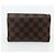 Portafoglio Monogram Damier Ebene 3 pezzi LOUIS VUITTON Auth 176526 Monogramma - vista 10