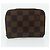 Portafoglio Monogram Damier Ebene 3 pezzi LOUIS VUITTON Auth 176526 Monogramma - vista 16