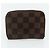 Portafoglio Monogram Damier Ebene 3 pezzi LOUIS VUITTON Auth 176526 Monogramma - vista 17