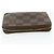 Portafoglio Monogram Damier Ebene 3 pezzi LOUIS VUITTON Auth 176526 Monogramma - vista 19