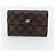 Portafoglio Monogram Damier Ebene 3 pezzi LOUIS VUITTON Auth 176526 Monogramma - vista 9