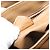 16 Céline Borsa a Spalla in Tela Macadam CELINE PVC Beige Oro Auth YKZ1105 D'oro - vista 23