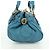Chloé Borsa a mano Chloe Paddington in pelle blu oro argento autentica YKZ1547SAM D'oro - vista 5