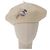 Cappello in Lana Avorio CC Auth 176523A di CHANEL Crudo - vista 2