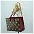 GUCCI GUCCI �~ Bolsa Micro GG Supreme Doraemon PVC 2way 653952 Auth YKZ1325SAM Bege Dourado - vista 26