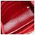 Borsa a Spalla V Stitch CHANEL in Pelle di Agnello Oro Rosso CC Auth mr2345 D'oro - vista 15