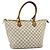 LOUIS VUITTON Borsa Tote Saleya MM Damier Azur N51185 LV Auth ti3866