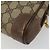 GUCCI GG Supreme Clutch Bag PVC Beige Oro Auth 175370 D'oro - vista 10