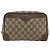 GUCCI GG Supreme Clutch Bag PVC Beige Oro Auth 175370 D'oro - vista 2