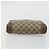 GUCCI GG Supreme Clutch Bag PVC Beige Oro Auth 175370 D'oro - vista 7