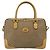 Gucci Borsa a mano Micro GG Supreme PVC 2 vie Beige Oro 002 58 0033 Auth 175355 D'oro - vista 2