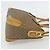 Gucci Borsa a mano Micro GG Supreme PVC 2 vie Beige Oro 002 58 0033 Auth 175355 D'oro - vista 5