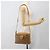 Gucci Borsa a Spalla Micro GG Supreme PVC Beige Oro 001 098 1244 Auth 175291 D'oro - vista 18