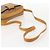 Gucci Borsa a Spalla Micro GG Supreme PVC Beige Oro 001 098 1244 Auth 175291 D'oro - vista 7