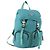 PRADA Backpack Nylon Light Blue Silver Auth INZ057 Silvery