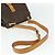 Céline Borsa a Spalla in Tela Macadam CELINE in Pelle PVC Marrone Oro Auth 175798 D'oro - vista 7