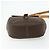 Céline Borsa a Spalla in Tela Macadam CELINE in Pelle PVC Marrone Oro Auth 175798 D'oro - vista 9