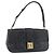 Borsa in pelle nera e oro Gancini Croco Embossed Salvatore Ferragamo Auth 176066A Nero D'oro