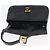 Borsa in pelle nera e oro Gancini Croco Embossed Salvatore Ferragamo Auth 176066A Nero D'oro - vista 15