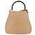 Borsa a Spalla in Pelle Gucci Bamboo 2way Beige Argento 001 1577 2123 Auth 175350 - vista 2