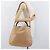 Borsa a Spalla in Pelle Gucci Bamboo 2way Beige Argento 001 1577 2123 Auth 175350 - vista 23