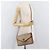 Céline Borsa a Spalla in Tela Macadam CELINE PVC Beige Oro Auth ka3864 D'oro - vista 22