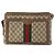 Borsa Sherry Line GG Supreme Web di GUCCI in PVC beige e oro 14 02 013 Auth INZ070 D'oro - vista 2