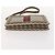 Borsa Sherry Line GG Supreme Web di GUCCI in PVC beige e oro 14 02 013 Auth INZ070 D'oro - vista 9