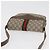Bolsa Sherry Line GG Supreme Web da GUCCI em PVC Bege e Ouro 001 113 6862 Auth mr2391 Dourado - vista 6