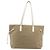 Borsa Tote PRADA in tela beige oro Auth ka3943 D'oro - vista 2