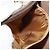 Borsa a Spalla GUCCI GG Plus Supreme PVC Beige Oro Auth 175391 D'oro - vista 22