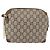 Borsa a Spalla GUCCI GG Plus Supreme PVC Beige Oro Auth 175391 D'oro - vista 3