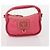 Prada Borsa a Mano Pouch in Nylon 2 Set Rosa Nero Auth 174958 - vista 10