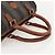 Pequin Borsa a mano in tela Pecan FENDI PVC nera e marrone Auth yk20326 Nero - vista 7