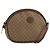 Gucci Borsa a spalla Micro GG Supreme in PVC Beige Oro Auth 175369 D'oro