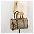 Gucci Borsa Boston GG Supreme in PVC Beige Oro Auth 175548 D'oro - vista 20