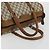 Gucci Borsa Boston GG Supreme in PVC Beige Oro Auth 175548 D'oro - vista 7
