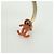 Chanel Bracciale rigido COCO Mark in metallo dorato CC Auth YKZ1423M - vista 11
