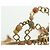 Chanel Bracciale rigido COCO Mark in metallo dorato CC Auth YKZ1423M - vista 6