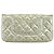 CHANEL Borsa a Spalla Matelassé in Pelle con Catena Dorata CC Auth YKZ1557SAM D'oro - vista 3