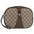 GUCCI GG Supreme Web Sherry Line Clutch Bag PVC Beige Oro 89 01 034 Auth ka3858 D'oro - vista 2