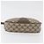 GUCCI GG Supreme Web Sherry Line Clutch Bag PVC Beige Oro 89 01 034 Auth ka3858 D'oro - vista 8