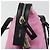 Borsa a Spalla PRADA Nylon Rosa Argento Auth 176628 - vista 15