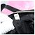 Borsa a Spalla PRADA Nylon Rosa Argento Auth 176628 - vista 25